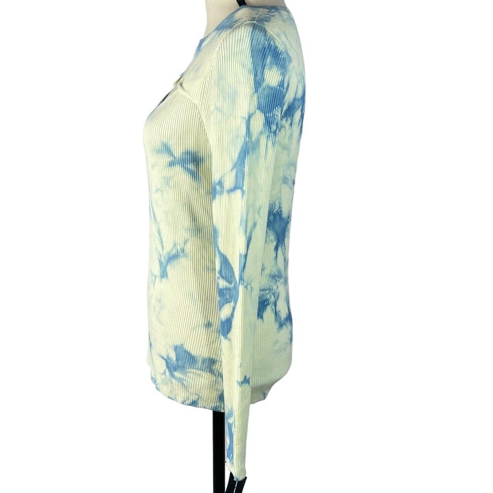 INC International Concept X-Large Sweater Long Sleeve Keyhole Cut-Out Tie-Dye - Picture 5 of 8